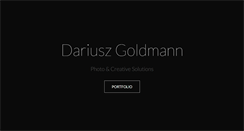 Desktop Screenshot of dariuszgoldmann.com